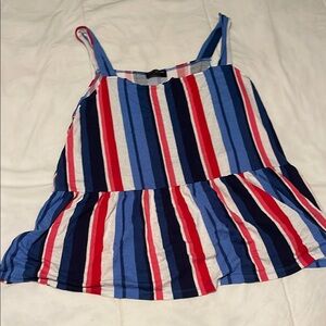 Lane Bryant Multicolor Striped Top